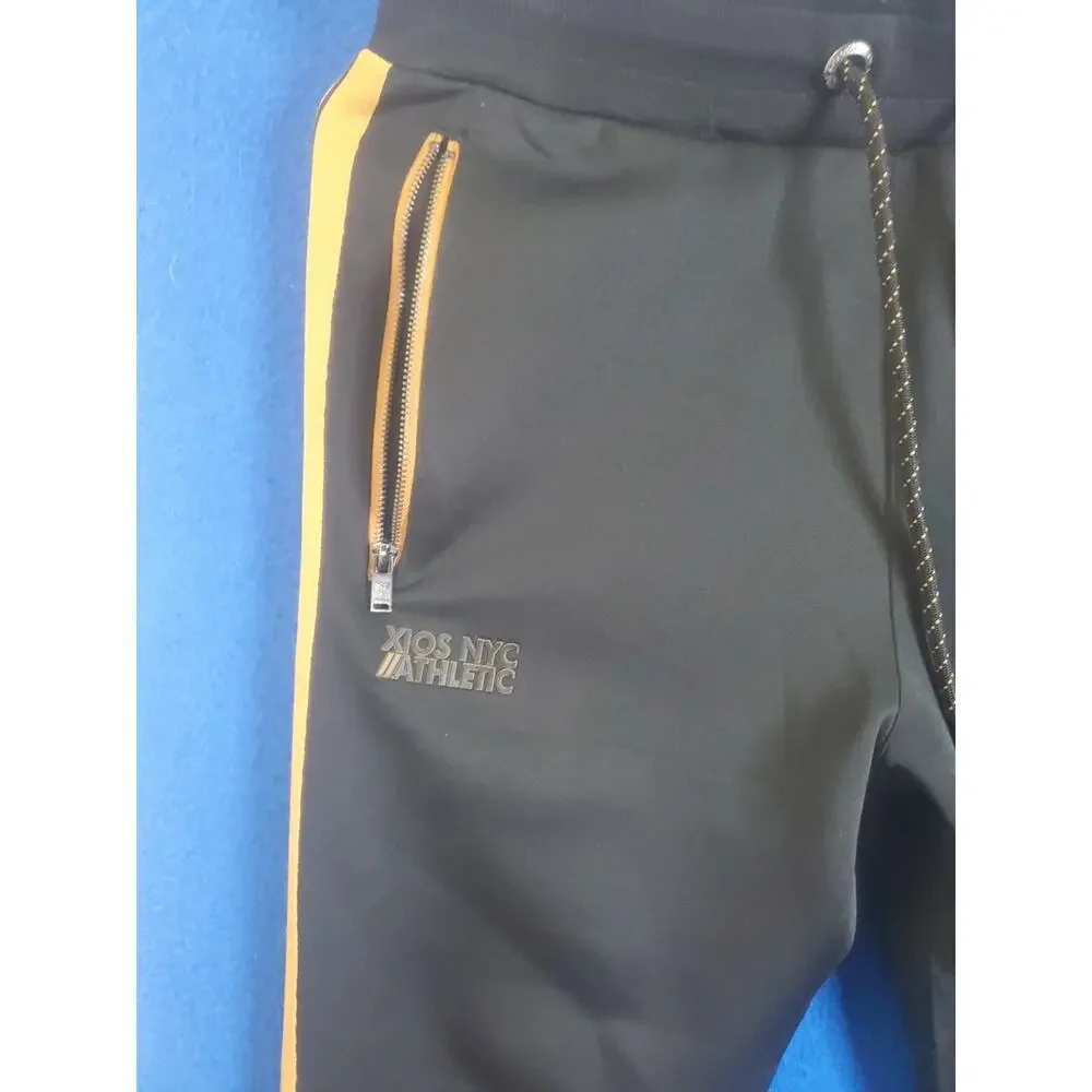 XIOS NYC Athletic Men's Joggers Tappered Sweatpants Size Medium Drawstring